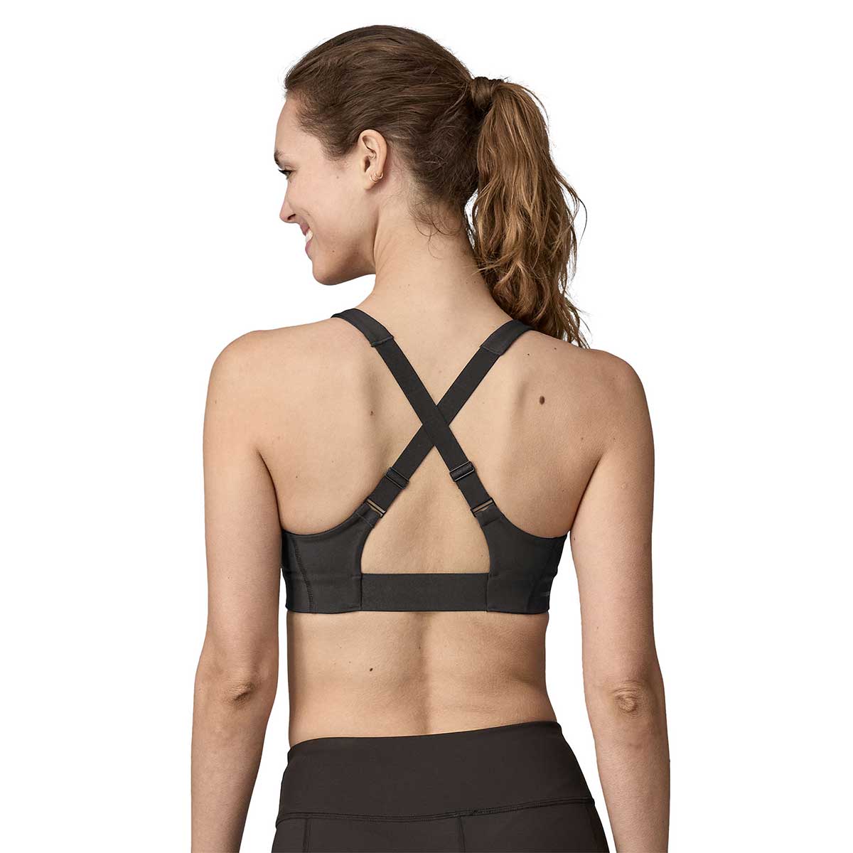 Patagonia Shadowlite Mid Impact Adjustable Bra Women's in Smolder Blue